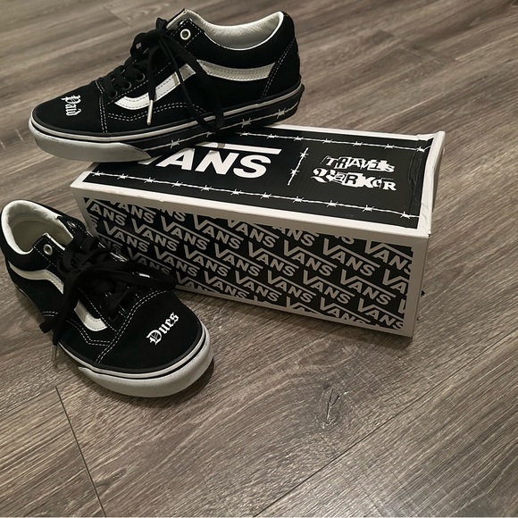 Vans Black & White Barbed Wire Logo Shoe Box - Picture 7 of 8